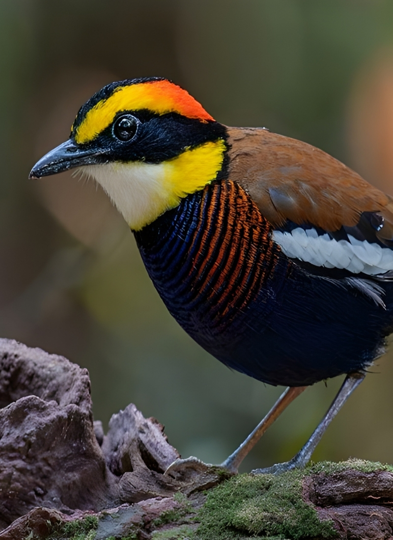 Blue-and-white flycatcher by Jonathan Kuah