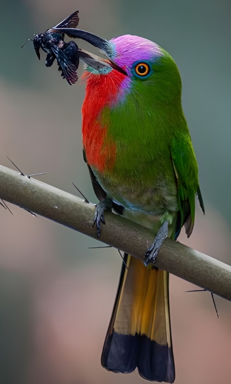 Blue-and-white flycatcher by Jonathan Kuah