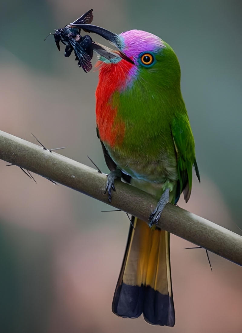 Blue-and-white flycatcher by Jonathan Kuah